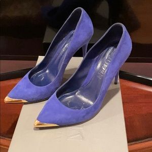 Blue mcqueen heels